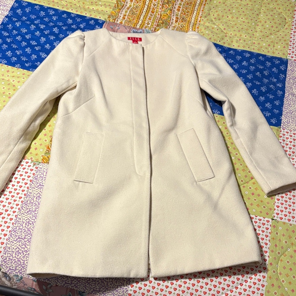 Women’s Elle Cream Pea Coat